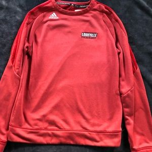 Adidas- Louisville Cardinals Sweatshirt. Size: XS. Could fit Small.